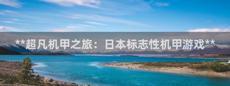 新城平台登录入口官网首页下载：**超凡机甲之旅：日本标志性机甲游戏**
